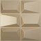 Ekena Millwork 19 5/8in. W x 19 5/8in. H Stratford EnduraWall Decorative 3D Wall Panel Covers 2.67 Sq. Ft. WP20X20STECE - alternate 1